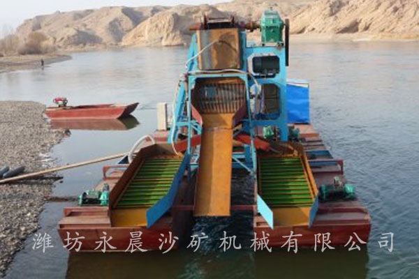 小型淘金船简介(图1) 小型淘金船简介(图1)